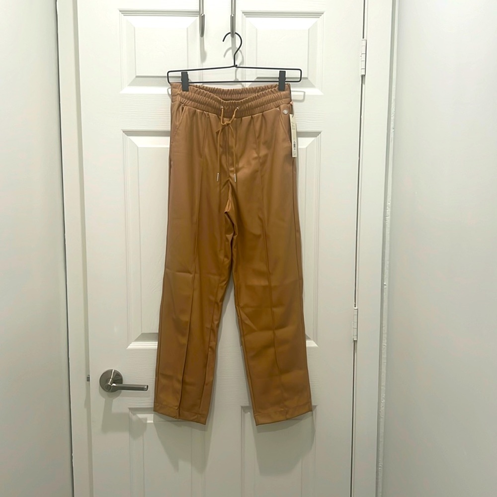 Calia Straight Leg Pintuck Pant
